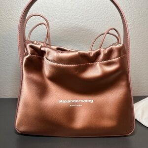 Alexander Wang Pink Shoulder Bag with Minimalist Design